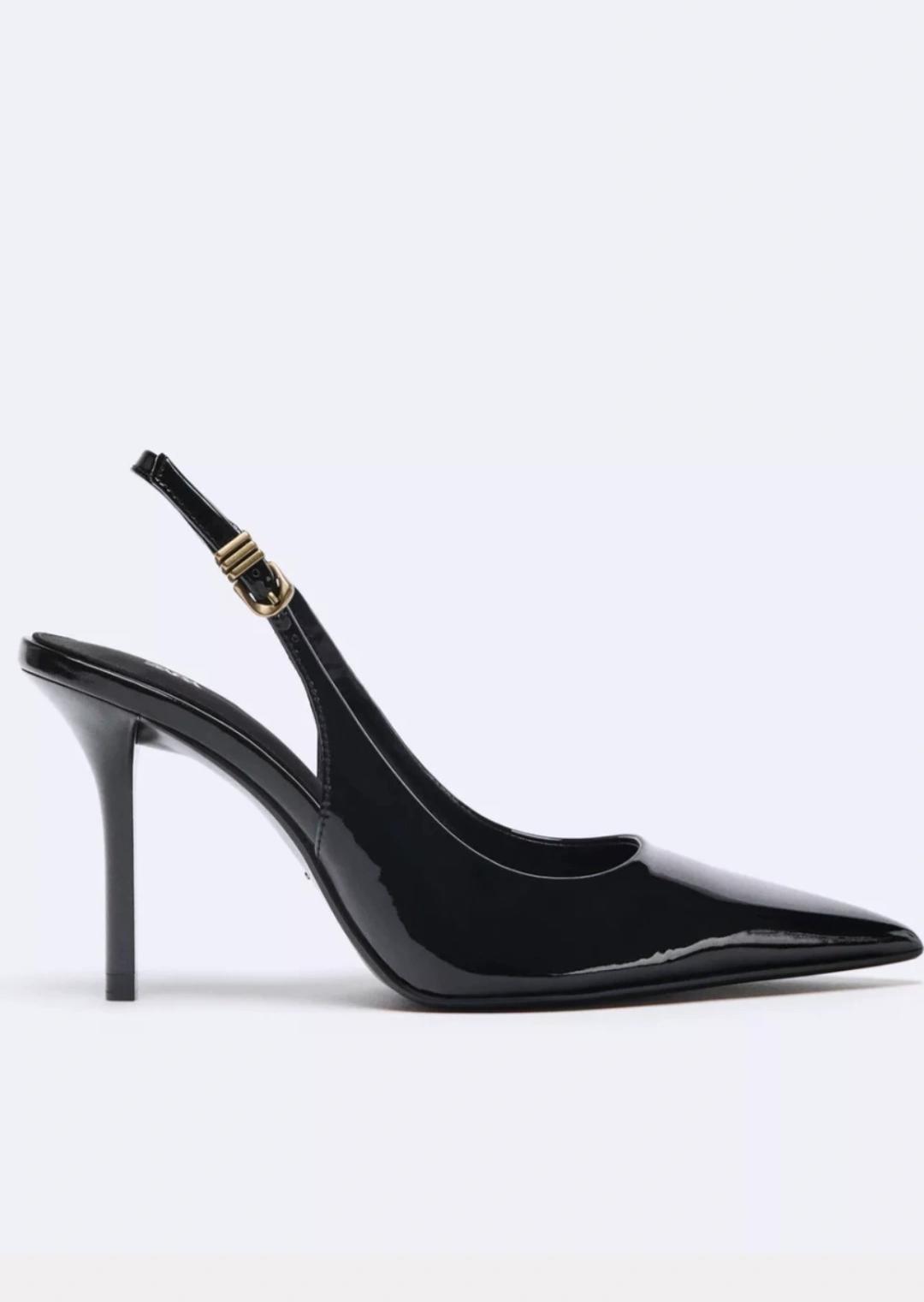 Escarpin tailleur noir