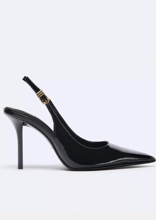 Escarpin tailleur noir