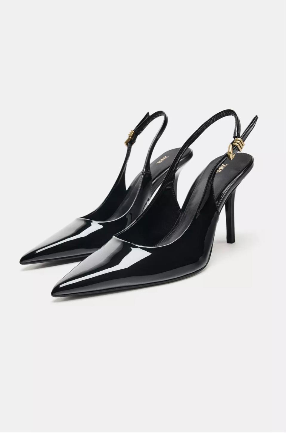 Escarpin tailleur noir